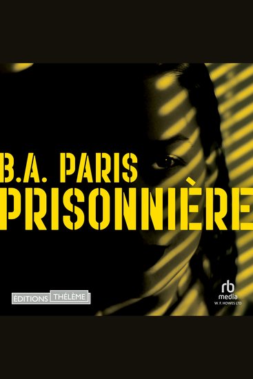 Prisonnière - cover