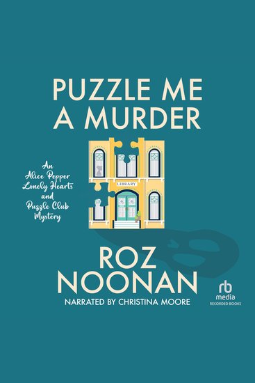 Puzzle Me a Murder - cover