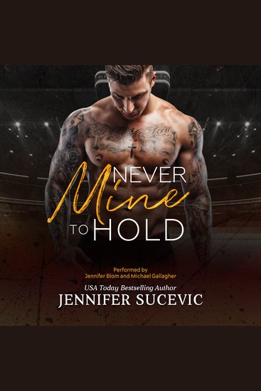 Never Mine to Hold - An Enemies-to-Lovers Secret Identity Sports Romance - cover