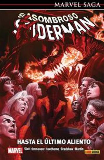 Marvel Saga El Asombroso Spiderman Universo Spiderman 59 Hasta el último aliento - cover