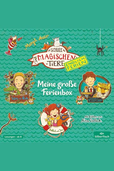 Die Schule der magischen Tiere - Endlich Ferien: Meine große Ferienbox - »Rabbat und Ida« »Silas und Rick« »Henry und Leander« - cover