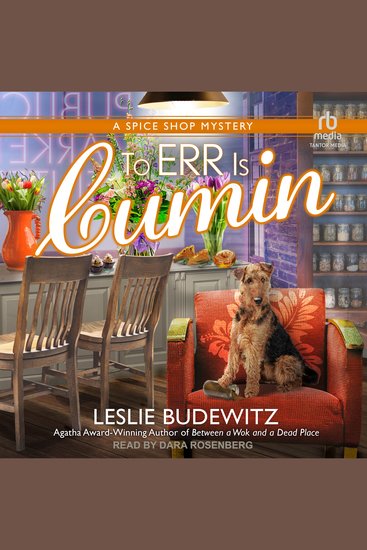 To Err is Cumin - cover