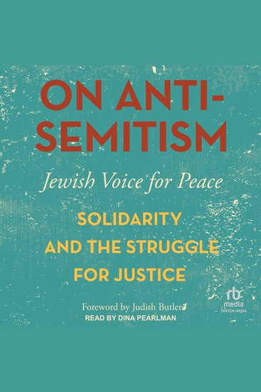 On Antisemitism - Solidarity and the Struggle for Justice - cover