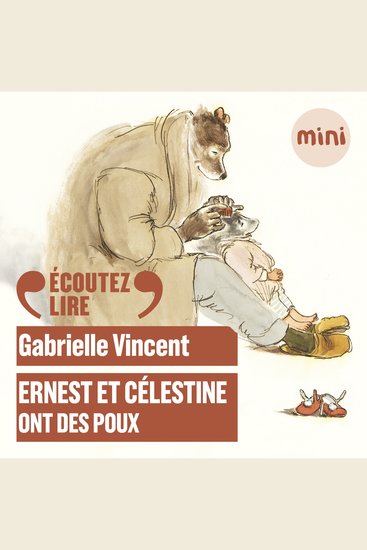 Ernest et Célestine ont des poux - cover