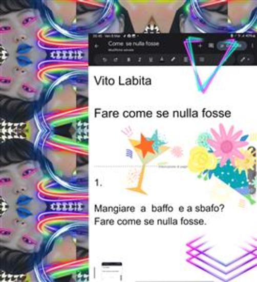 Fare come se nulla fosse - cover