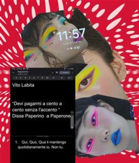 "Devi pagarmi a cento a cento senza l'accento " Disse Paperino a Paperone - cover