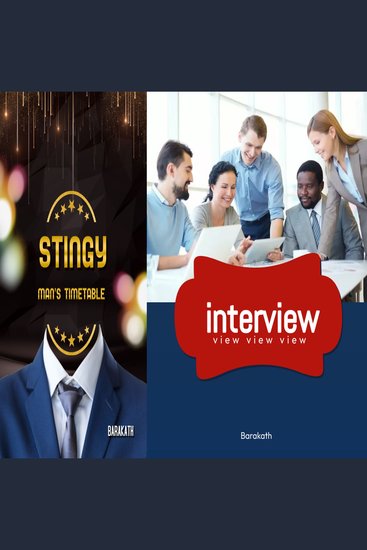 Stingy man's timetable Interview view view view - cover