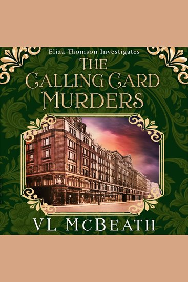 The Calling Card Murders - An Eliza Thomson Investigates Murder Mystery - cover