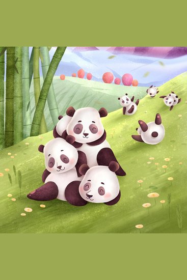 Panda Mimi's gratitude - Bedtime story for children - cover