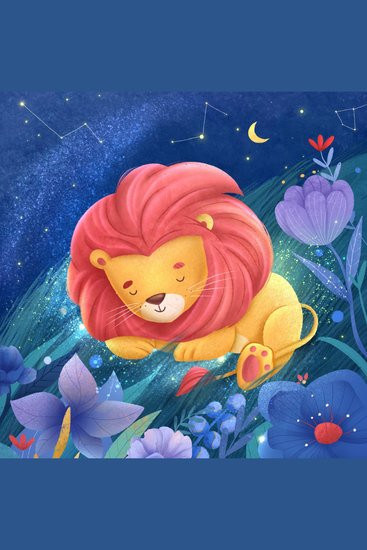 Leodan goes to the sleepy hill - Bedtime story for children - cover