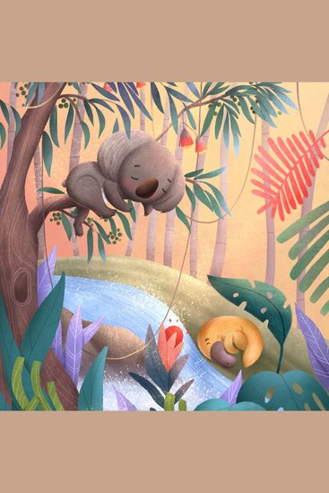 Australian Dreams - Bedtime story for children - cover