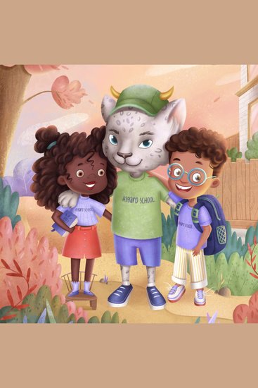 Loki the shape shifter - Bedtime story for children - cover