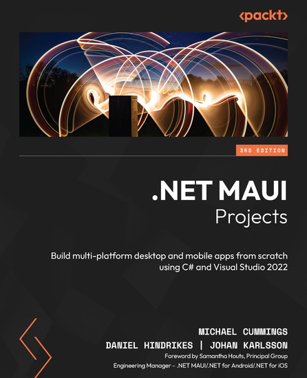 NET MAUI Projects - Build multi-platform desktop and mobile apps from scratch using C# and Visual Studio 2022 - cover