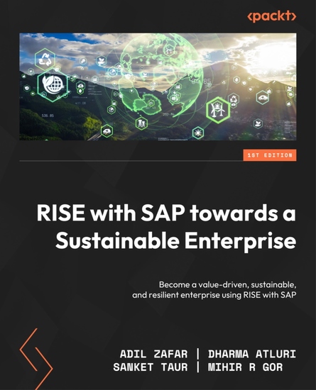 RISE with SAP towards a Sustainable Enterprise - Become a value-driven sustainable and resilient enterprise using RISE with SAP - cover
