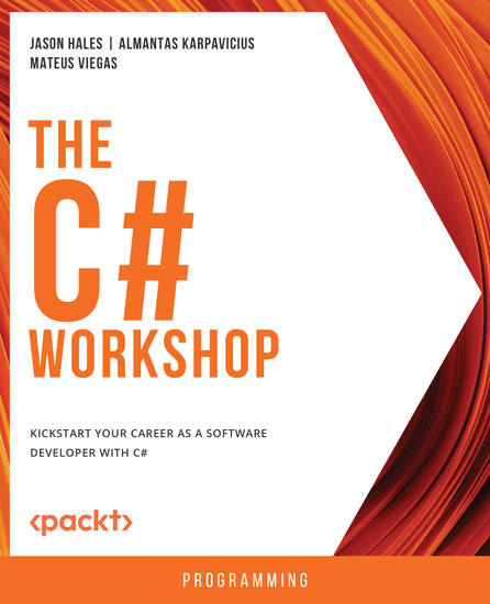 The C# Workshop - Kickstart your career as a software developer with C# - cover