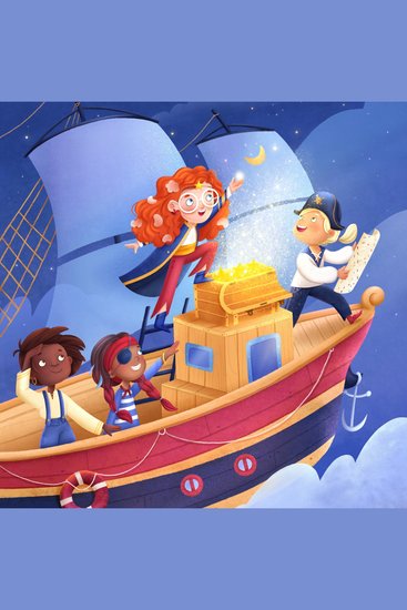 Sky Pirates - Bedtime story for children - cover