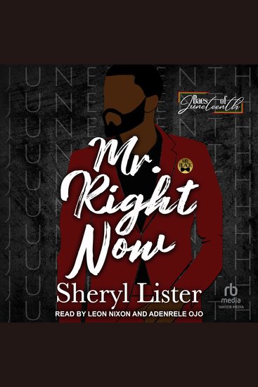 Mr Right Now - cover