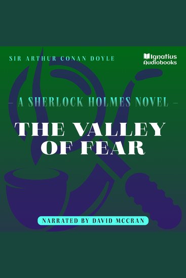 The Valley of Fear - A Sherlock Holmes Novel - cover