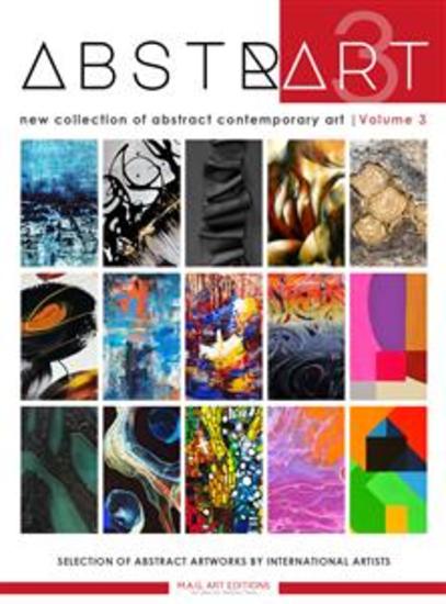 Abstrart vol3 - new collection of abstract contemporary art - International Catalog of Emerging Artists - Third Edition - cover