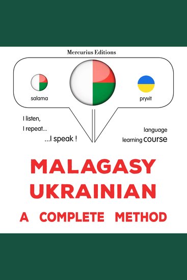 Malagasy - Okrainiana : fomba feno - Malagasy - Ukrainian : a complete method - cover