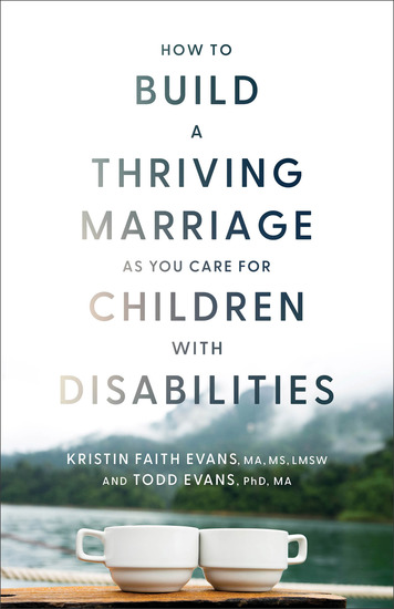 How to Build a Thriving Marriage as You Care for Children with Disabilities - cover