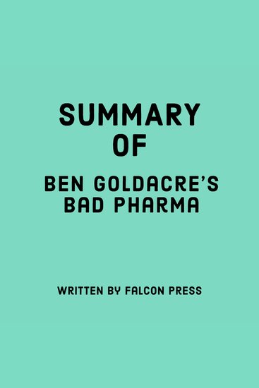 Summary of Ben Goldacre’s Bad Pharma - cover