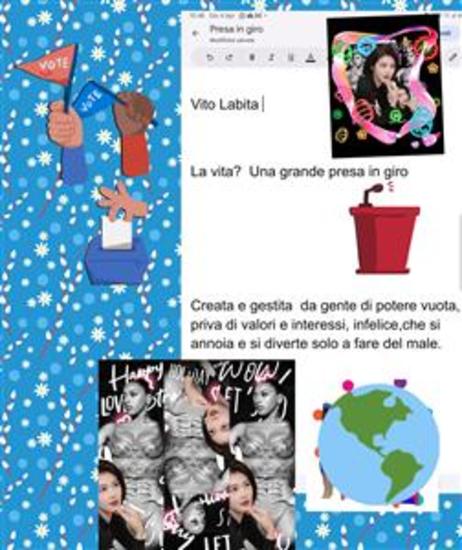 La vita? Una grande presa in giro - Creata e gestita da gente di potere vuota priva di valori e interessi infelice che si annoia e si diverte solo a fare del male - cover