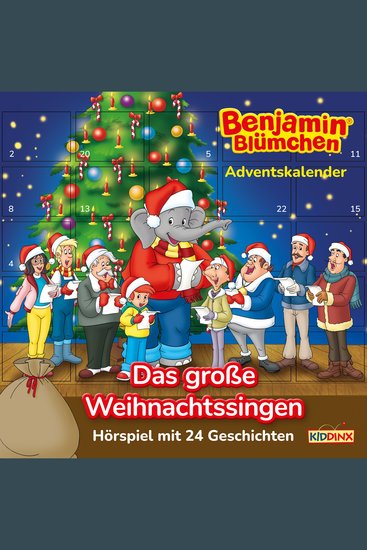 Benjamin Blümchen Adventskalender: Das große Weihnachtssingen - cover