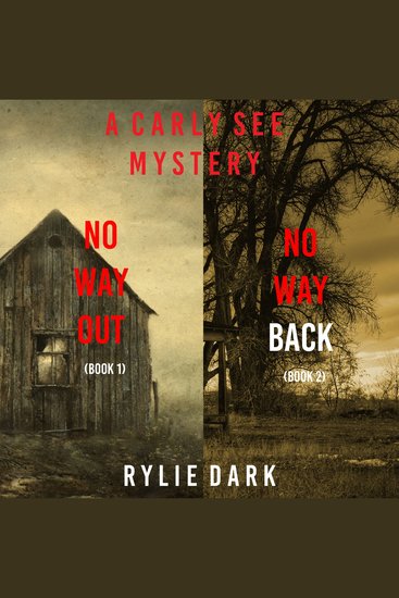 Carly See FBI Suspense Thriller Bundle: No Way Out (#1) and No Way Back (#2) - cover