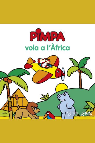 La Pimpa vola a l'Àfrica - cover