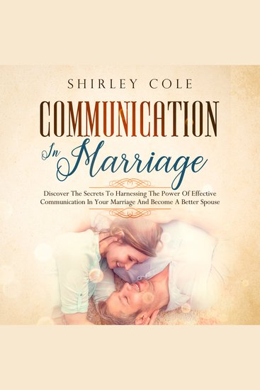 Communication In Marriage - cover