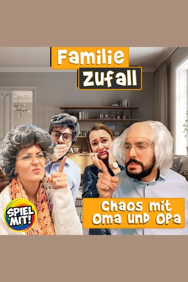 Chaos mit Oma und Opa! - Familie Zufall - cover