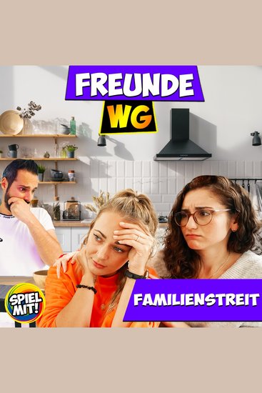 Familienstreit - Freunde WG - cover