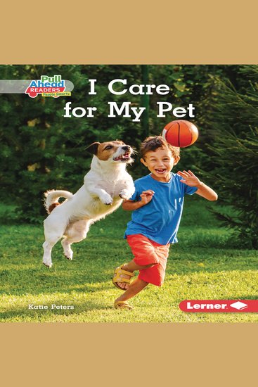 I Care for My Pet - cover