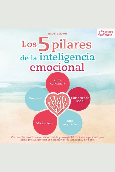 Los 5 pilares de la inteligencia emocional: Controlar las emociones con métodos de la psicología del crecimiento personal para influir positivamente en uno mismo y en los demás (Incl ejercicios) - cover