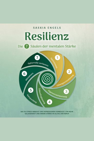 Resilienz – Die 7 Säulen der mentalen Stärke: Wie du Stress abbaust und Depressionen vorbeugst Für mehr Gelassenheit und innere Stärke im Alltag und Beruf - cover