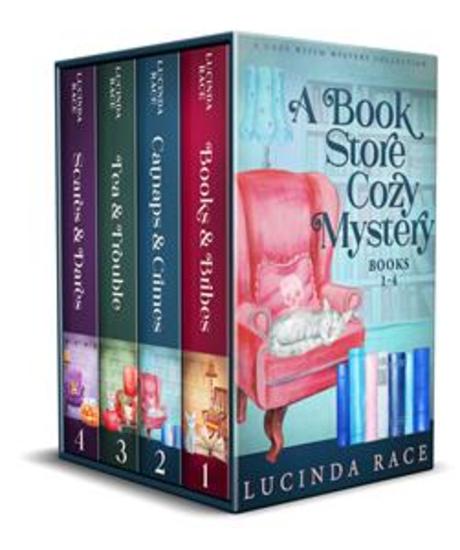 A BookStore Cozy Mystery Box Set 1-4 - Paranormal Witch Cozy Mysteries - cover