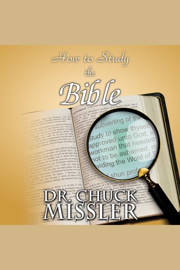 How to Study the Bible - cover