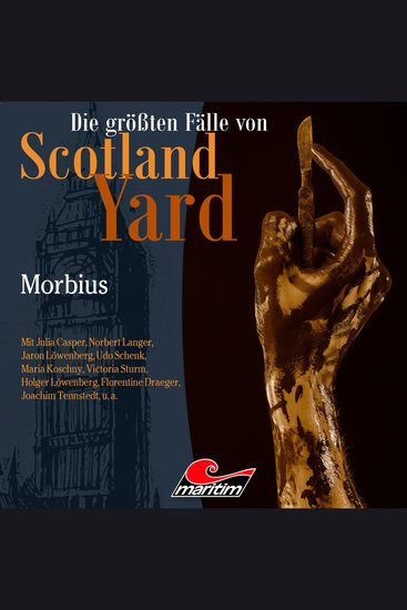 Die größten Fälle von Scotland Yard Folge 56: Morbius - cover