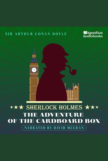 The Adventure of the Cardboard Box - Sherlock Holmes - cover