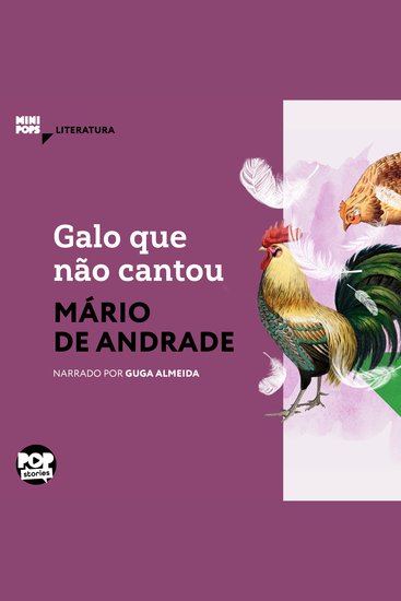 Galo que não cantou - Literatura - cover