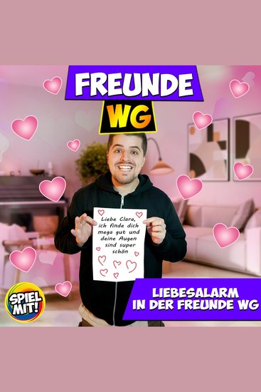 Liebesalarm in der Freunde WG - cover