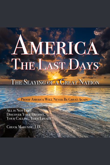 America The Last Days - The Slaying of a Great Nation - cover