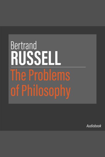 The Problems of Philosophy - cover