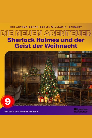 Sherlock Holmes und der Geist der Weihnacht (Die neuen Abenteuer Folge 9) - cover