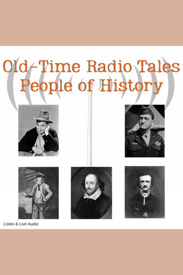 Old-Time Radio Tales People of History - cover