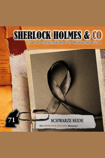 Sherlock Holmes & Co Folge 71: Schwarze Seide - cover