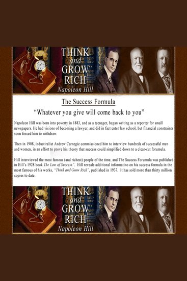 Think and Grow Rich - cover