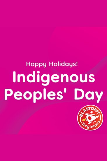 Indigenous Peoples' Day - cover