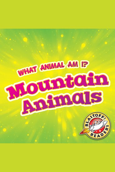 Mountain Animals - cover
